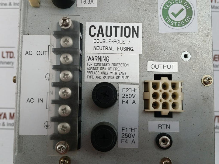 660010579 Psm-b Pwr 2-pole Neutral Fusing 50/60Hz