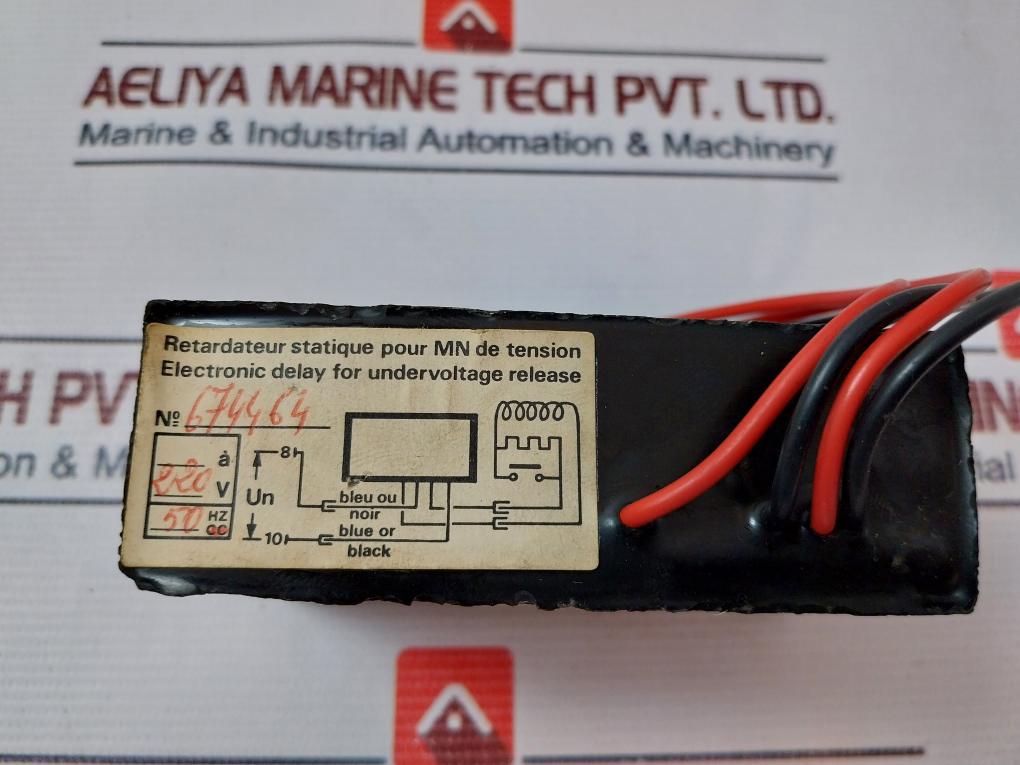 674464 Electronic Delay For Undervoltage Release 220V
