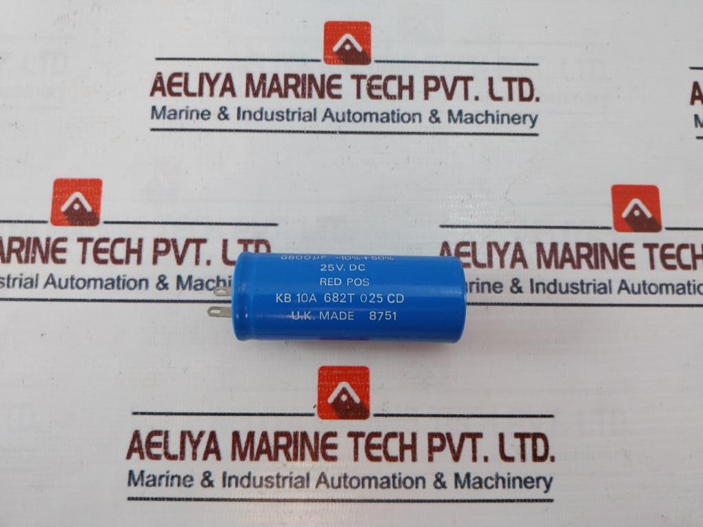 6800µF-10%+50% 25V.Dc Capacitor