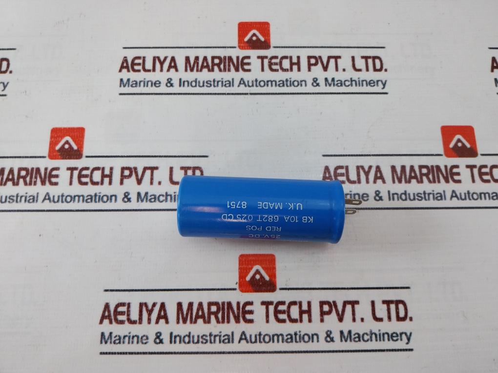 6800µF-10%+50% 25V.Dc Capacitor