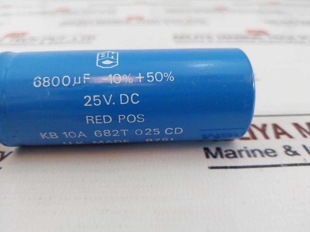 6800µF-10%+50% 25V.Dc Capacitor