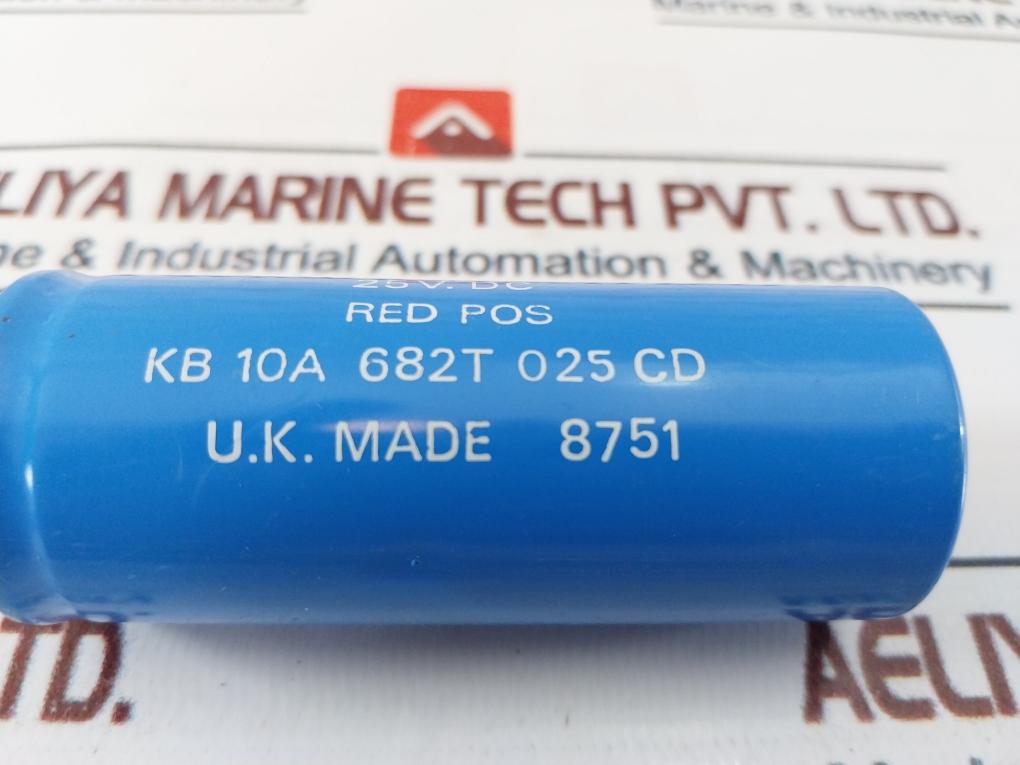 6800µF-10%+50% 25V.Dc Capacitor