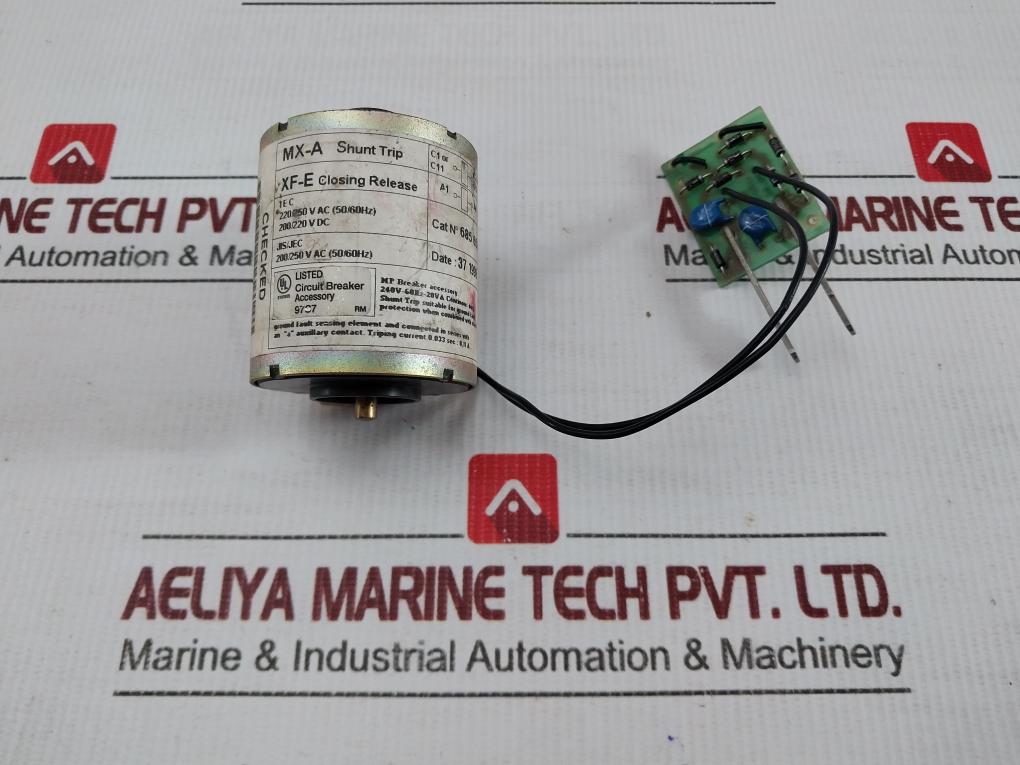 685 658 Shunt Trip Closing Release Coil Mx-a Xf-e 0.11A 220/250Vac Merlin Gerin