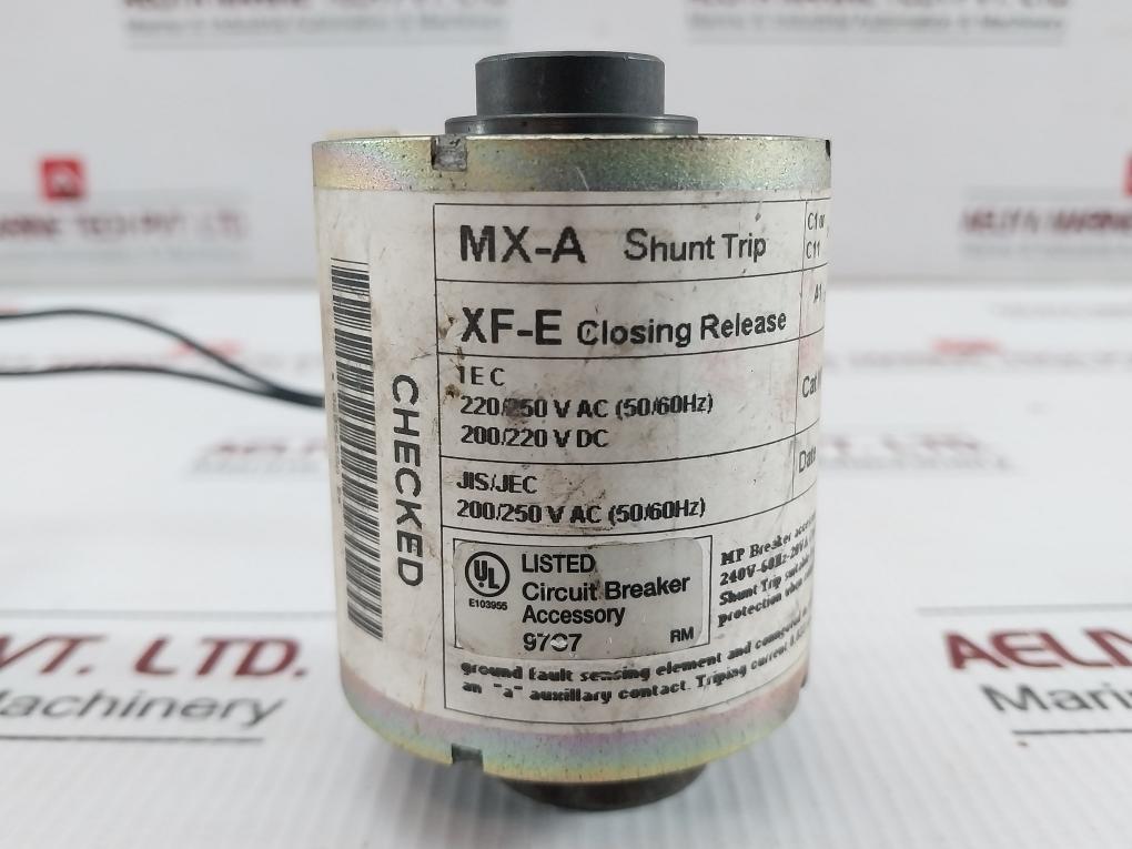 685 658 Shunt Trip Closing Release Coil Mx-a Xf-e 0.11A 220/250Vac Merlin Gerin