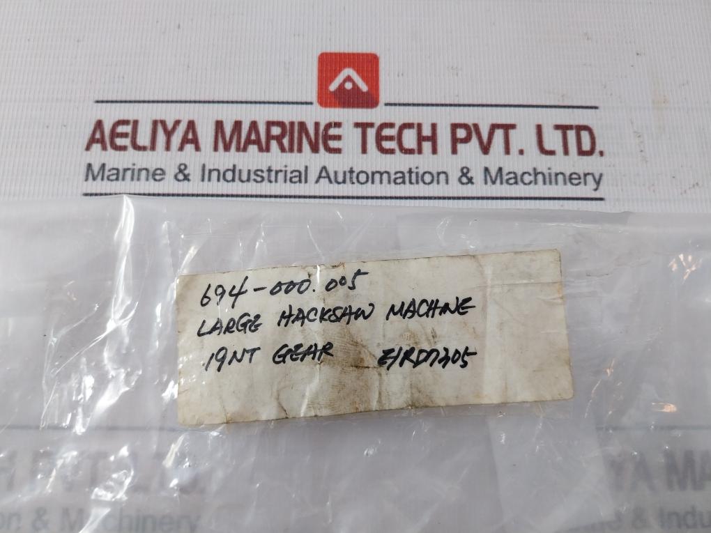 694-000.005 19Nt Gear Large Hacksaw Machine