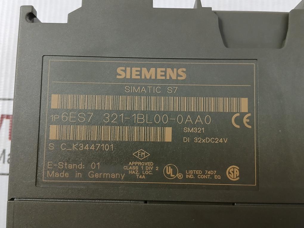 6Es7 321-1Bl00-0Aa0 Siemens Digital Output Module