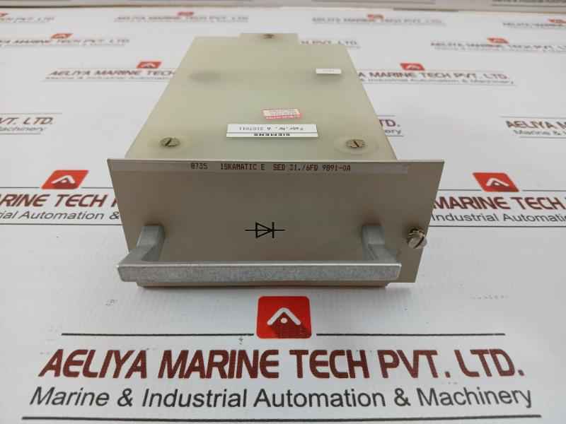 6Fq 9891-0A Iskamatic E Controller Module Siemens