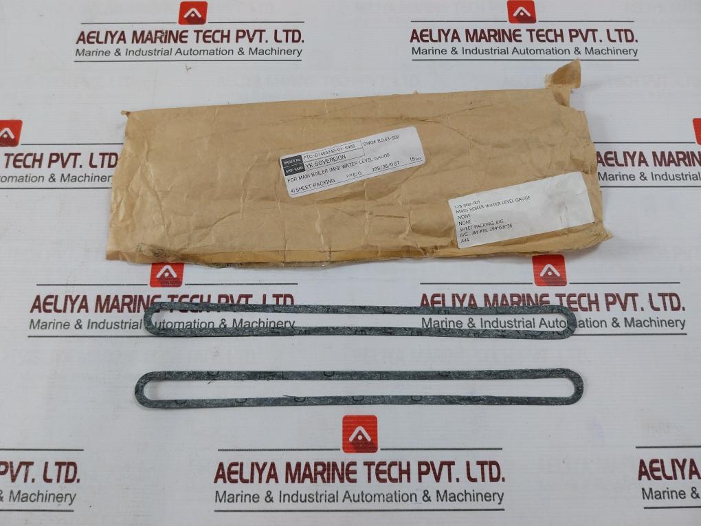 6/G Sheet Packing Gasket For Main Boiler (Mhi) Water Level Gauge A44