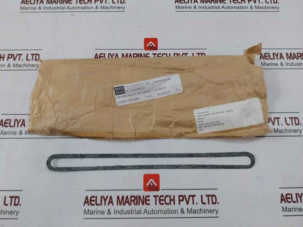 6/G Sheet Packing Gasket For Main Boiler (Mhi) Water Level Gauge A44