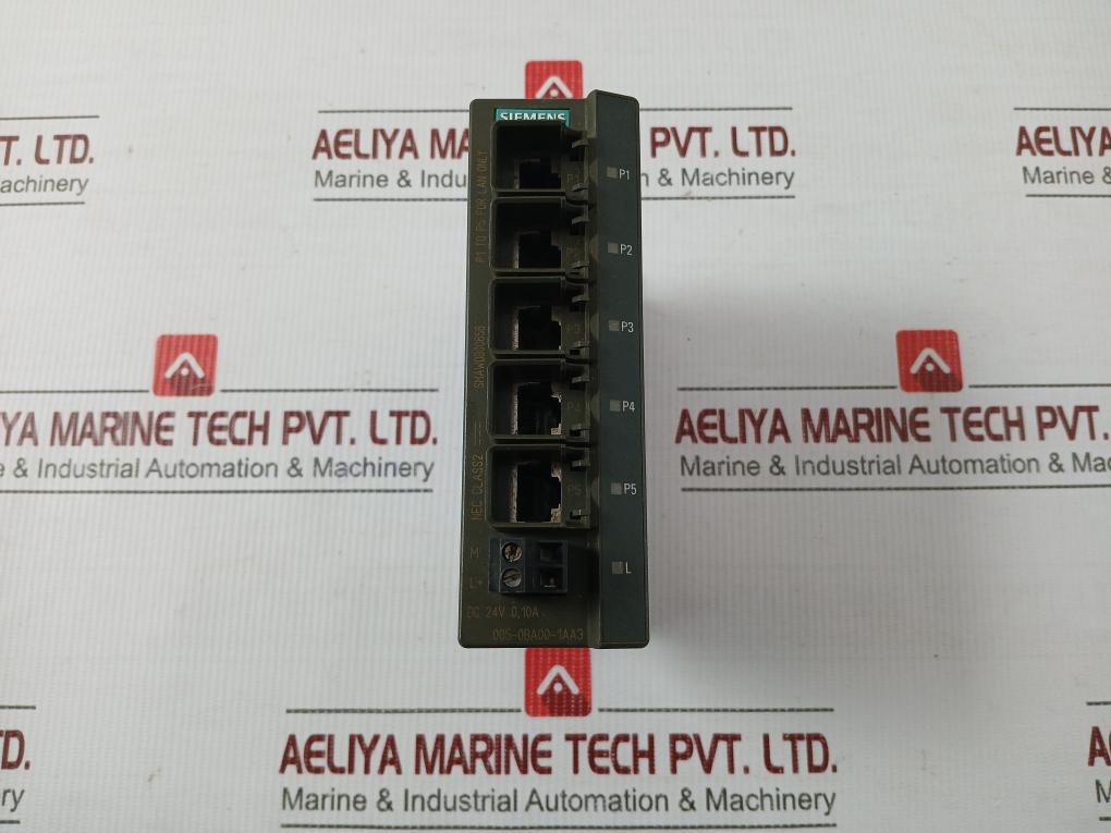 6Gk5005-0Ba00-1Aa3 Simatic Net Industrial Ethernet Switch Dc 24V 0,10A Siemens