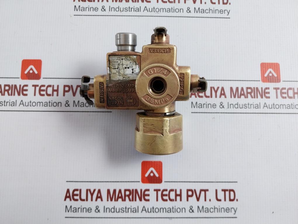 6H-fp35Mp-03-f03 Safety Valve Fuse Plug 35Mpa Nacol