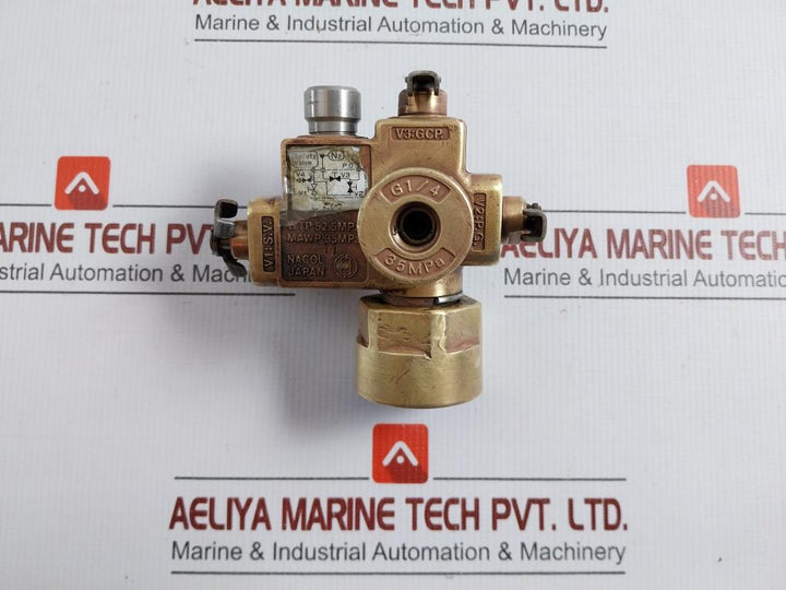 6H-fp35Mp-03-f03 Safety Valve Fuse Plug 35Mpa Nacol
