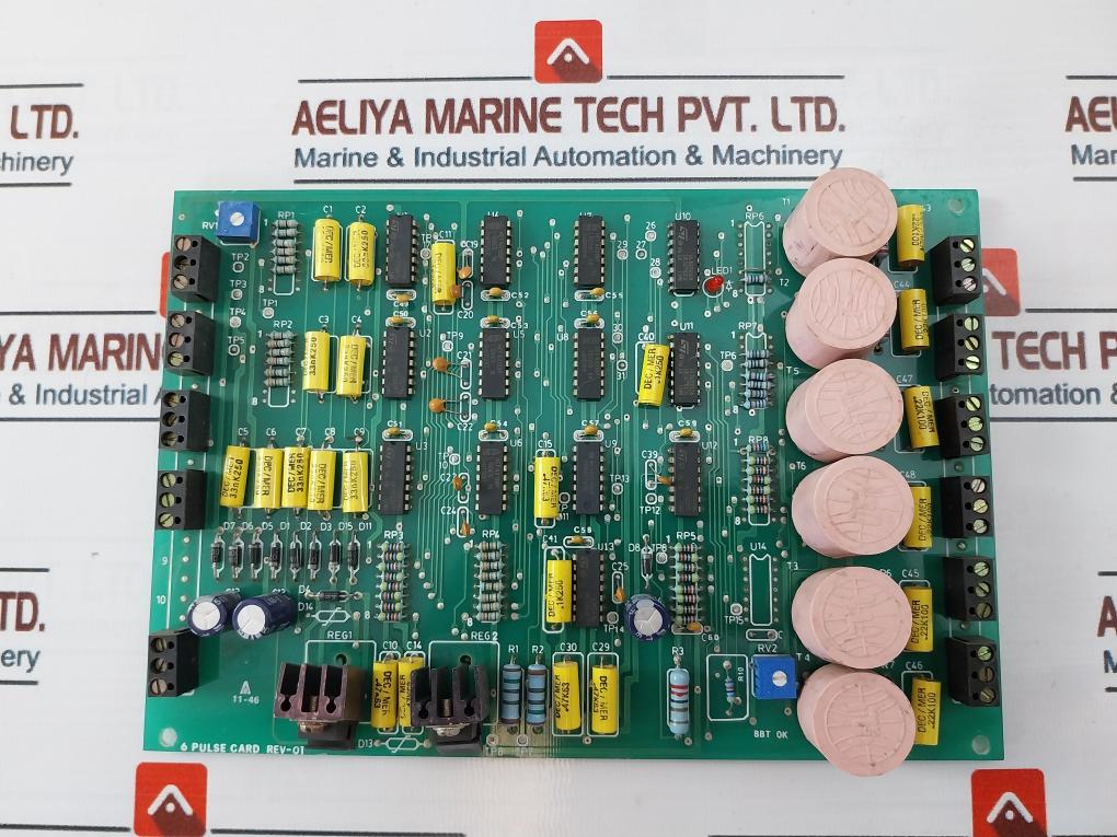 6 Pulse Card Rev-01 Printed Circuit Board