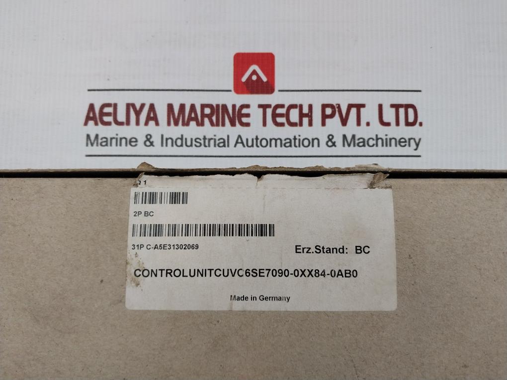 6Se7090-0Xx84-0Ab0 Control Unit Cuvc For Master Drive Siemens