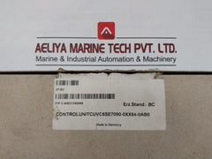 6Se7090-0Xx84-0Ab0 Control Unit Cuvc For Master Drive Siemens
