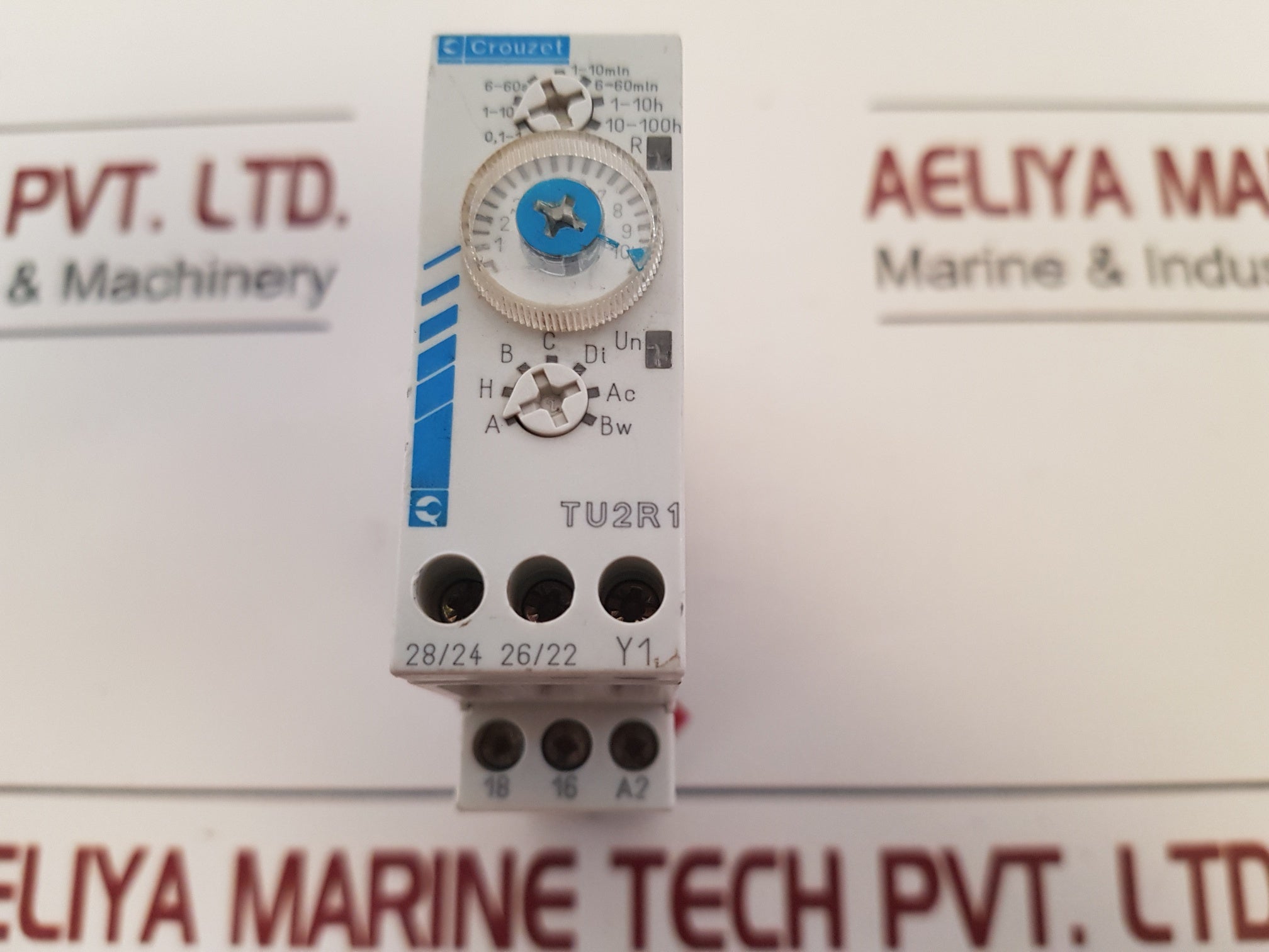 Crouzet Tu2r1 Time Relay 8a/250v 50-60hz