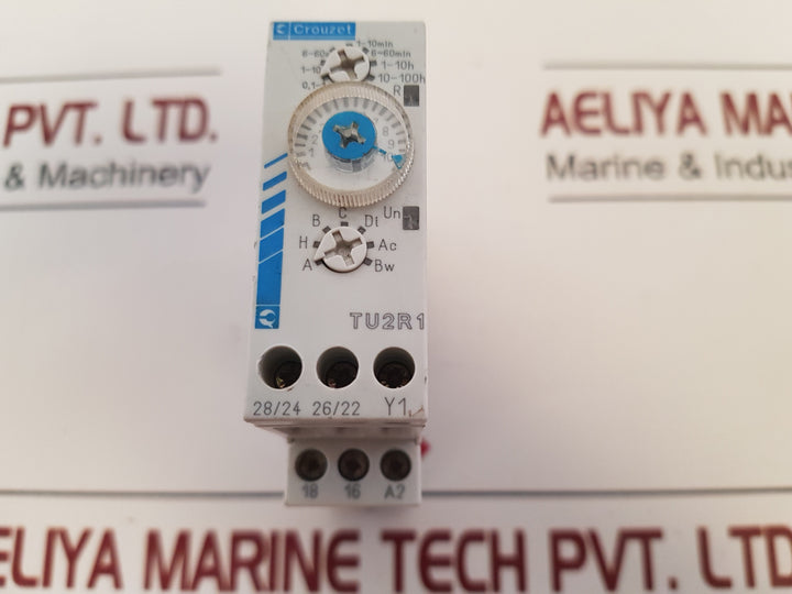Crouzet Tu2r1 Time Relay 8a/250v 50-60hz