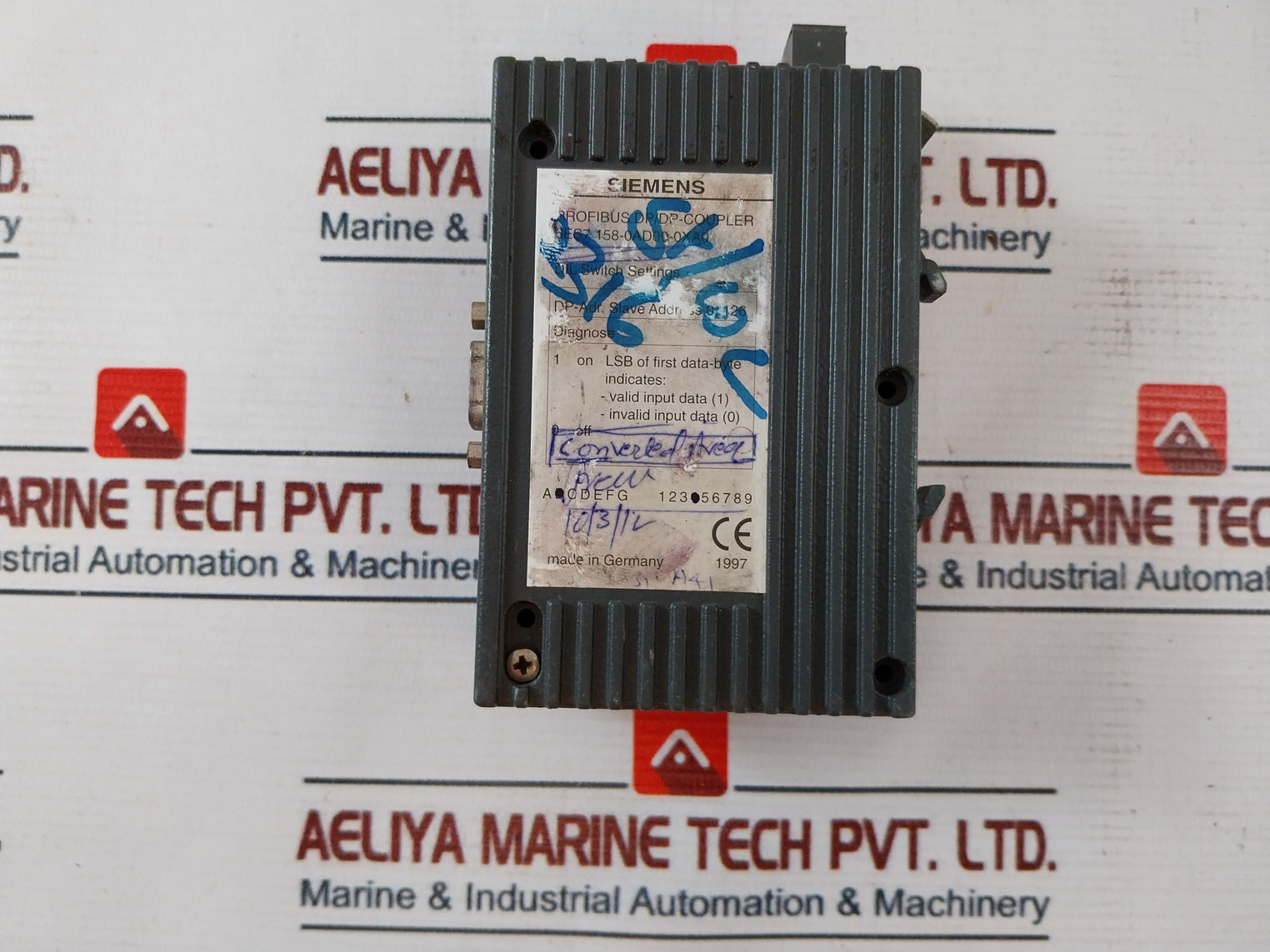 Siemens 6Es7 158-0Ad00-0Xa0 Profibus Dp/Dp-coupler 24V