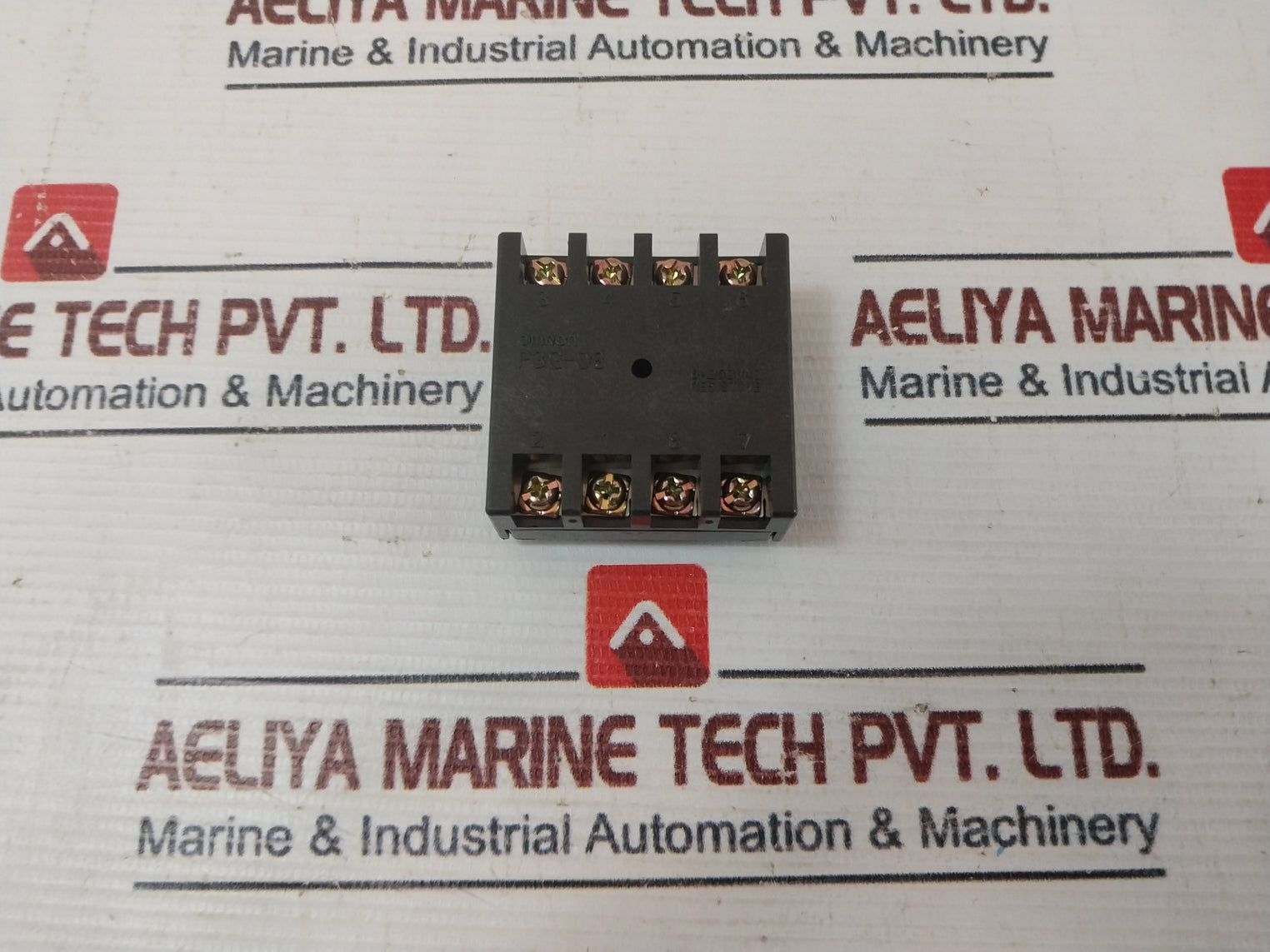 Lot Of 5X Omron P3G-08 Relay Socket 6A 250Vac