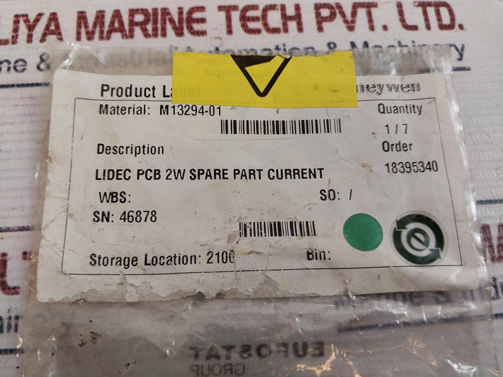 Honeywell M13294 Pcb Probes For Lidec Level Switch