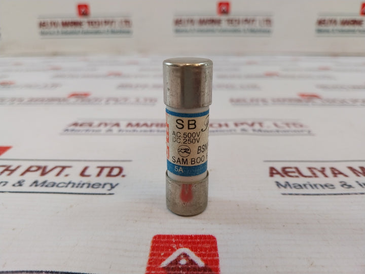 Lot of 17X SAM BOO SC-2 5A Fuses, AC 500V / DC 250V BSN0427-EL001