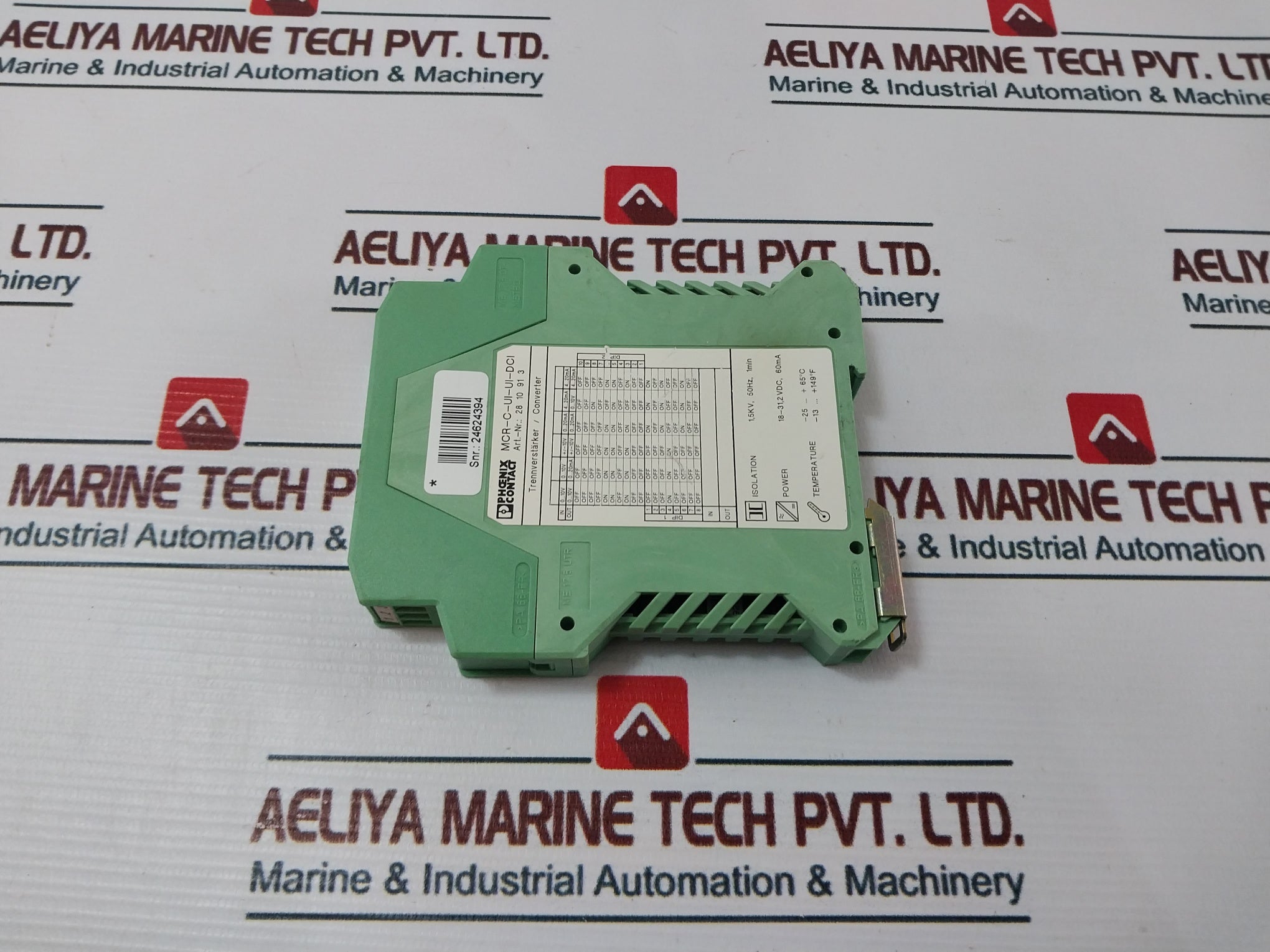 Phoenix Contact Mcr-c-ui-ui-dci Signal Conditioner Converter 18-31.2 Vdc 60Ma