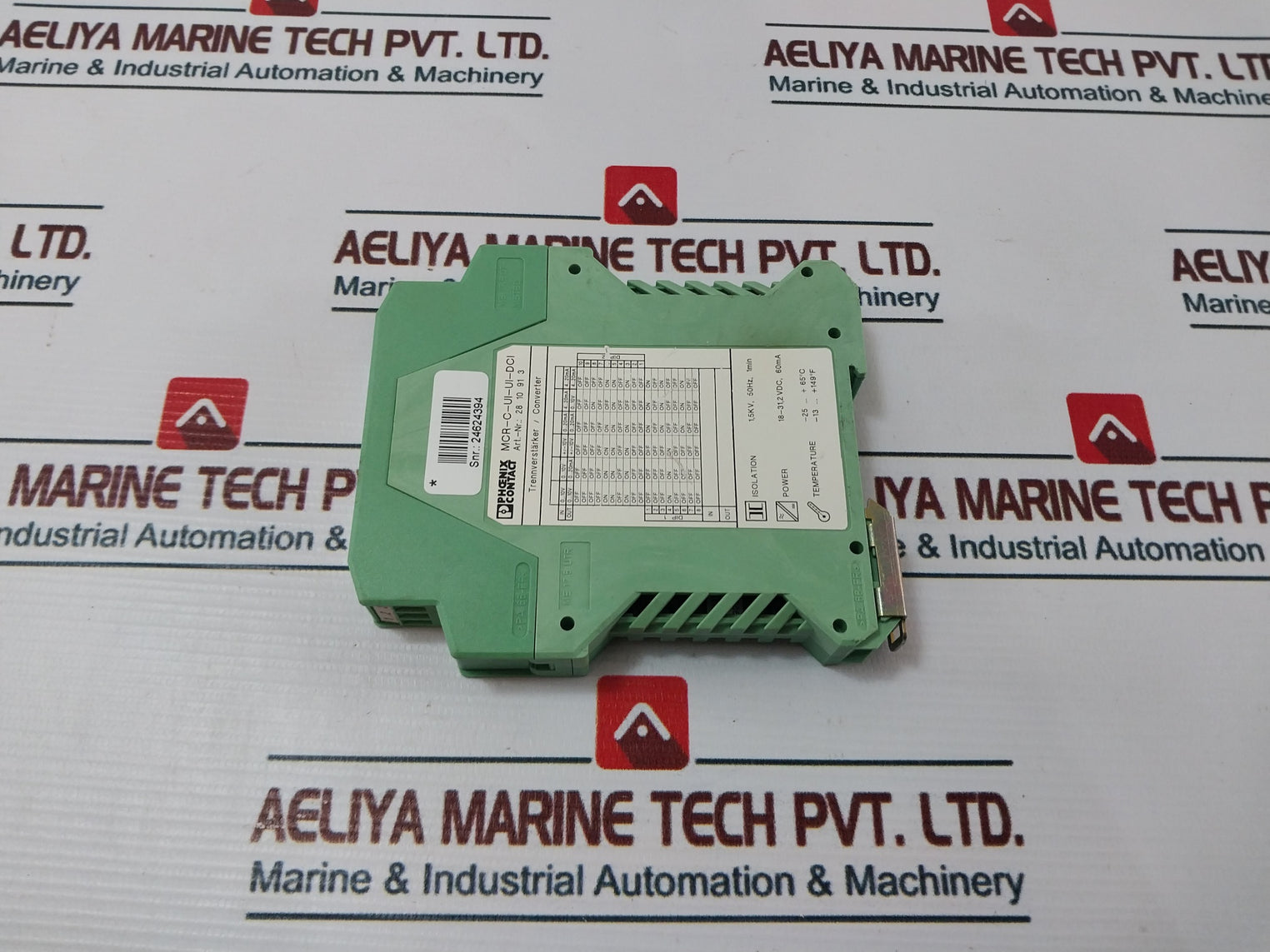 Phoenix Contact Mcr-c-ui-ui-dci Signal Conditioner Converter 18-31.2 Vdc 60Ma