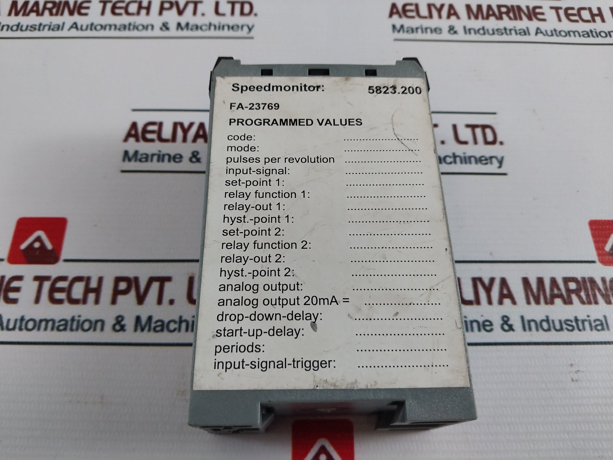 Rheintacho 5823.200 Analog Speed Monitor