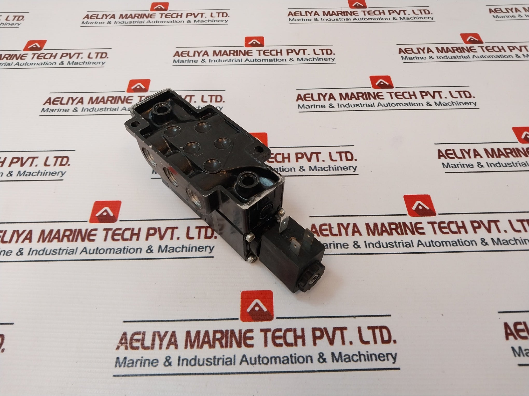 Mead Fluid Dynamics C2-4Dcd Block And Solenoid Valve 24Vdc 6.5W