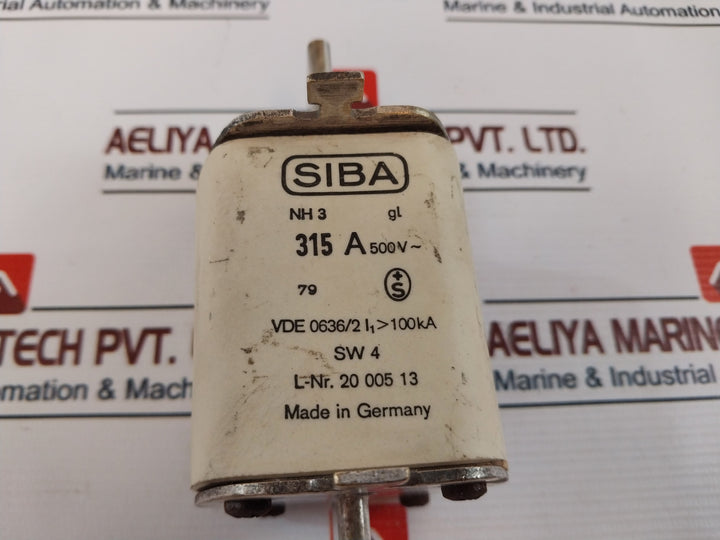 Siba Nh 3 Gl Fuse 315A 500V