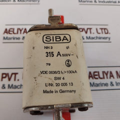 Siba Nh 3 Gl Fuse 315A 500V
