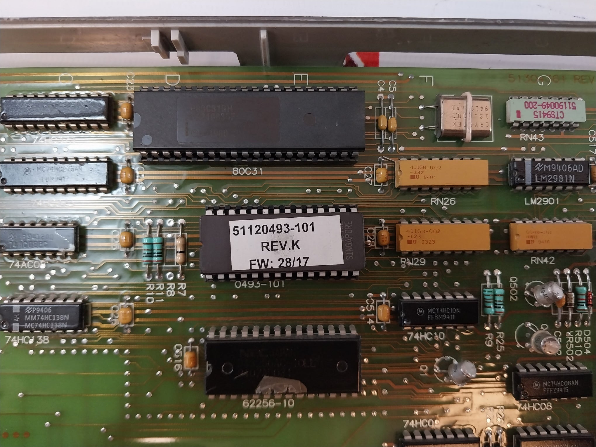 Honeywell 51304362-100 Low Level Analog Card