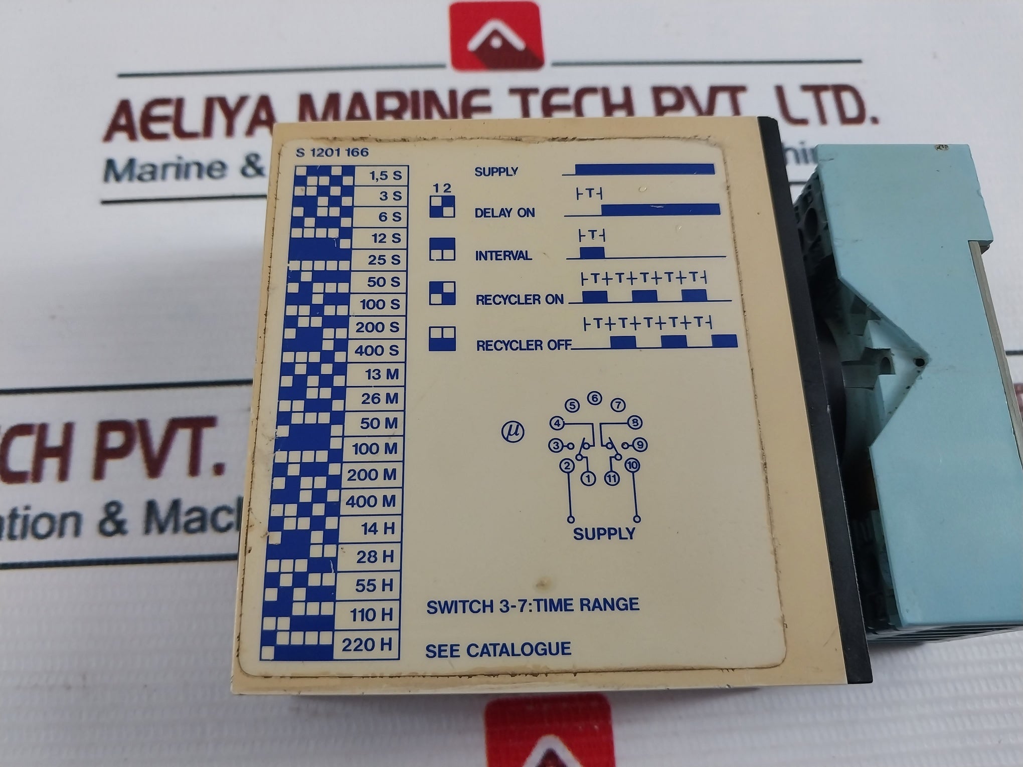 Electromatic S 1201 166 230 Automatic Start Combi Timer 10-100% 230V~ 50/60 Hz
