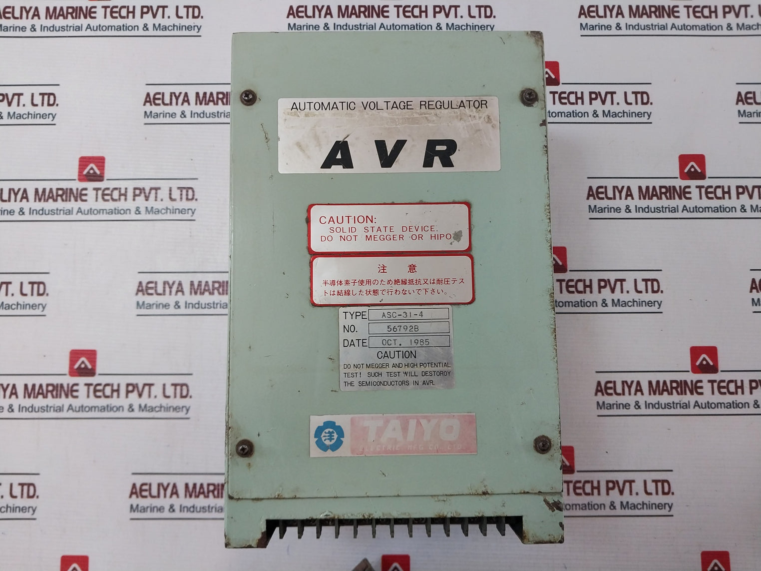 Taiyo Asc-31-4 Avr-automatic Voltage Regulator