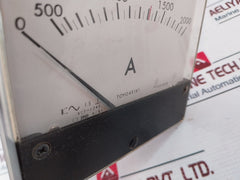 Toyo Keiki Acf-12Nb Amp Meter 0-2000 A