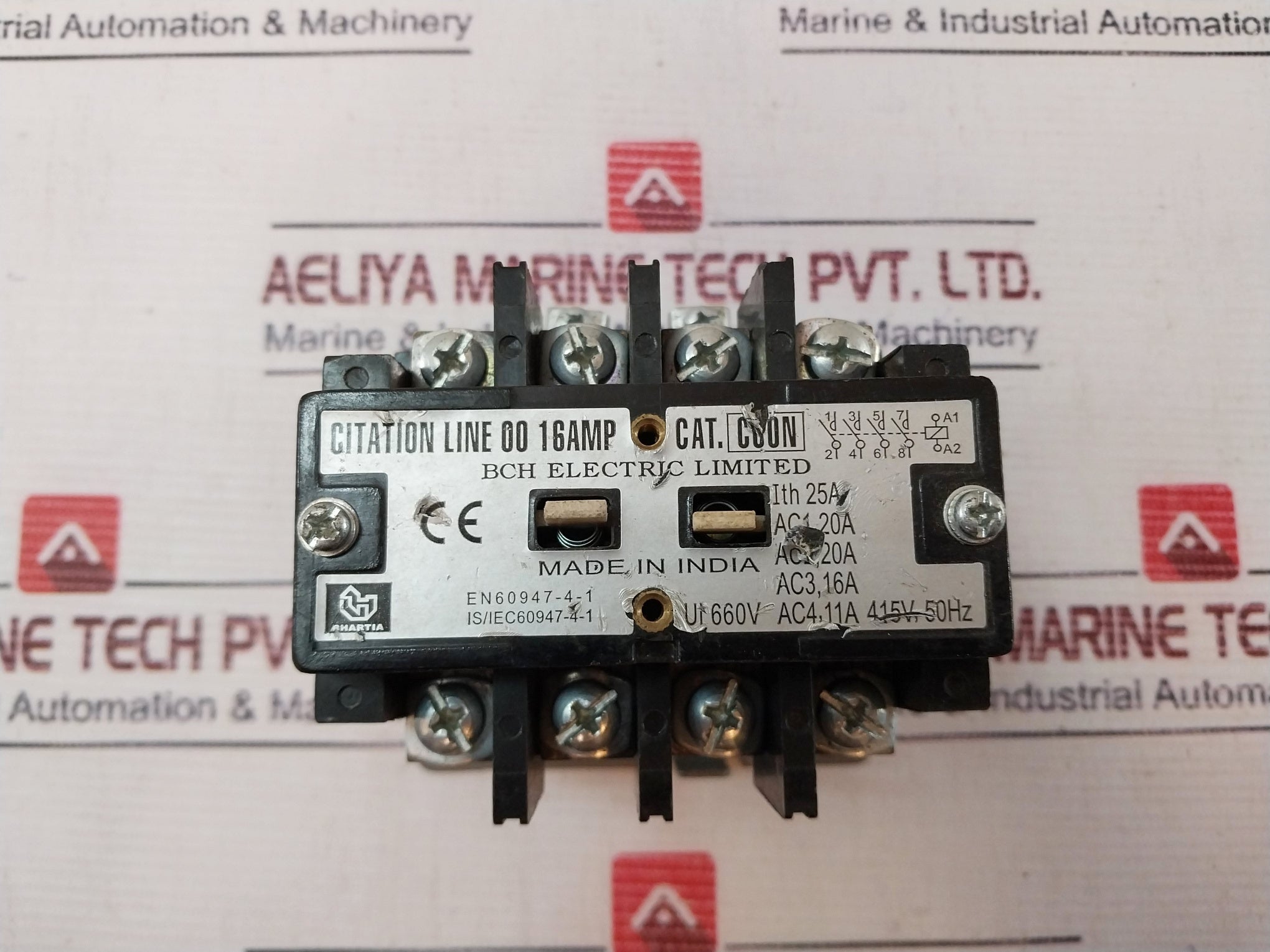 Bch Electric Coon 16 Amp Contactor 415V 50Hz