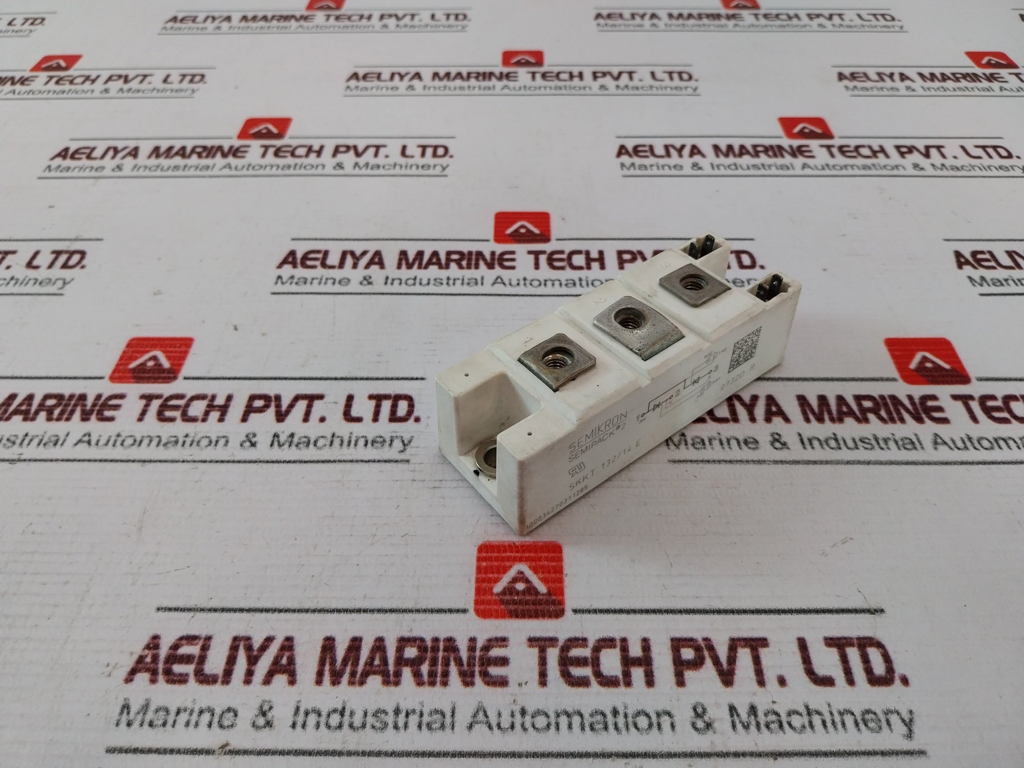 Semikron Semipack 2 Skkt 132/14 E Thyristor Module