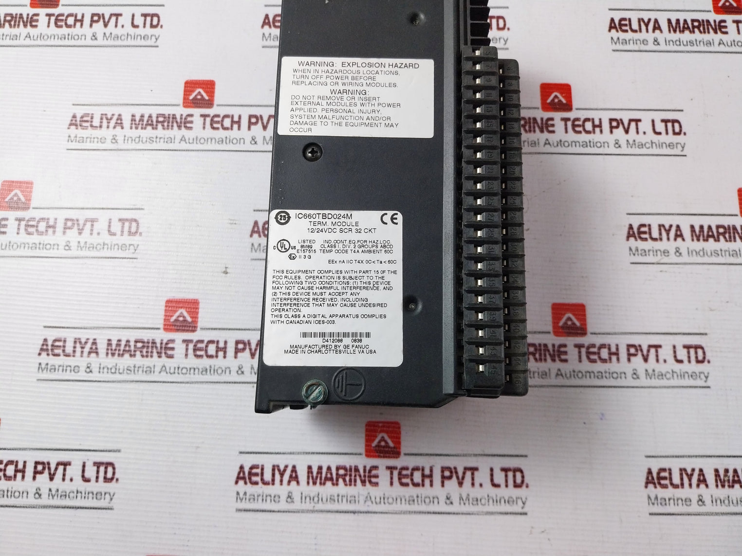 Ge Fanuc IC660BBD024 Genius I/O Module 12/24VDC