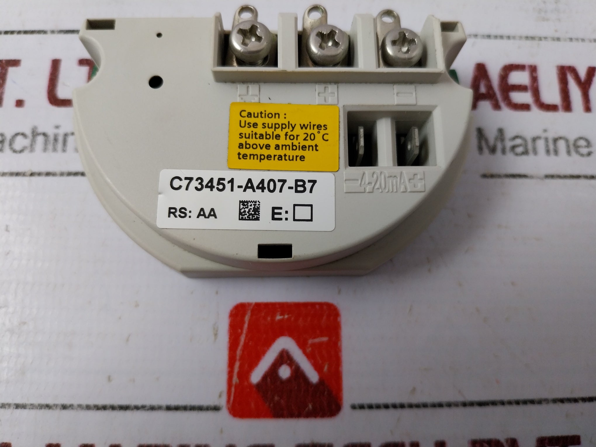 Siemens C73451-A407-B7 Wiring Module RS: AA (Minor Crack)