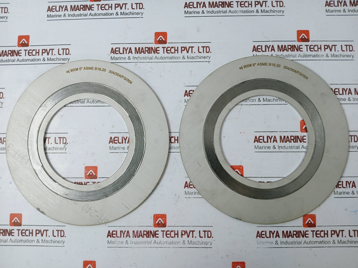 Asme B16.20 Spiral Wound Gasket 304/304/Fg/304 900 5Inch