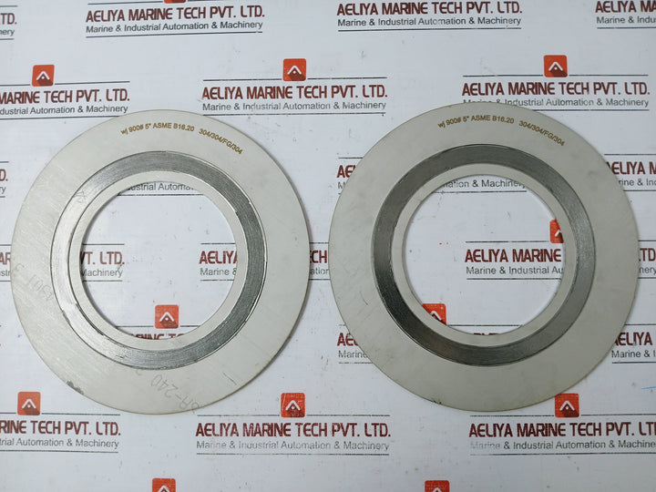 Asme B16.20 Spiral Wound Gasket 304/304/Fg/304 900 5Inch