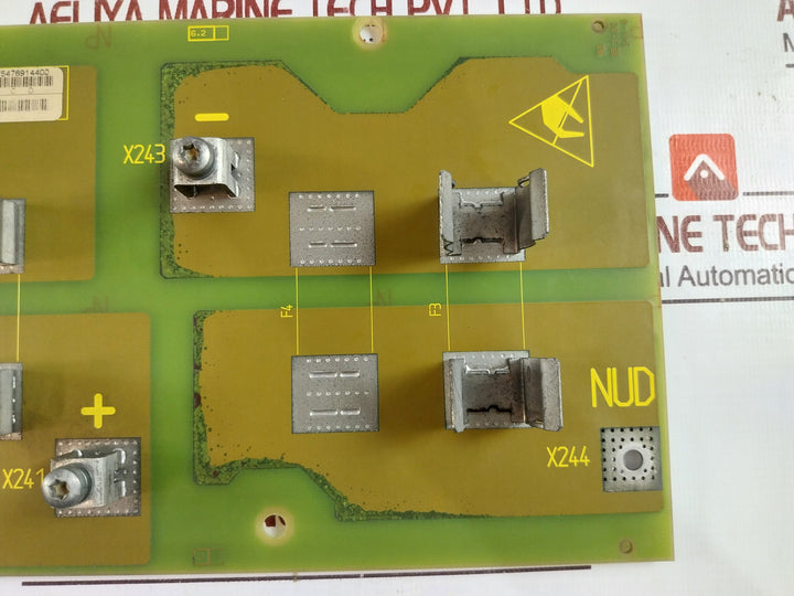 Siemens 6Se7024-7Ud84-1Hg0 Fuse Link Printed Circuit Board Module, X B C D/A
