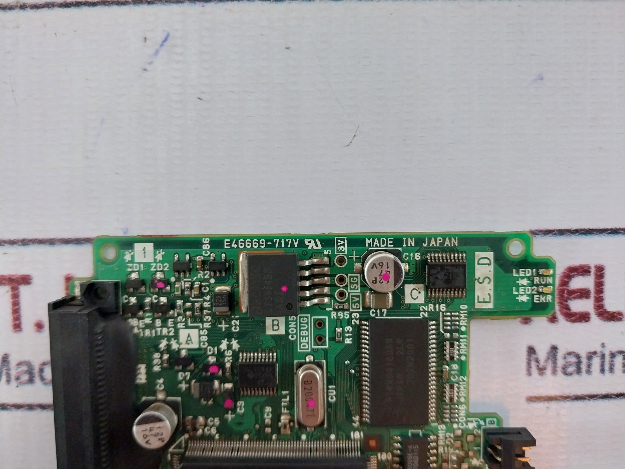 Mitsubishi Electric Q01 Cpu-a Pcb For Plc Q Series Cpu Module Bd627A727H06
