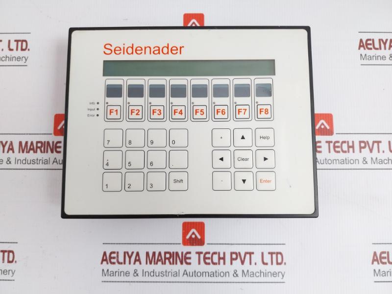 700-090-0Bt11 Proline 90 Hmi Operator Panel Seidenader 18V-30V Dc