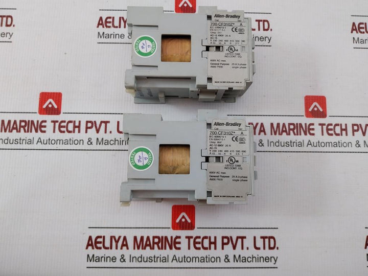 700-cf310Z* Control Relay 25A 600V Allen-bradley