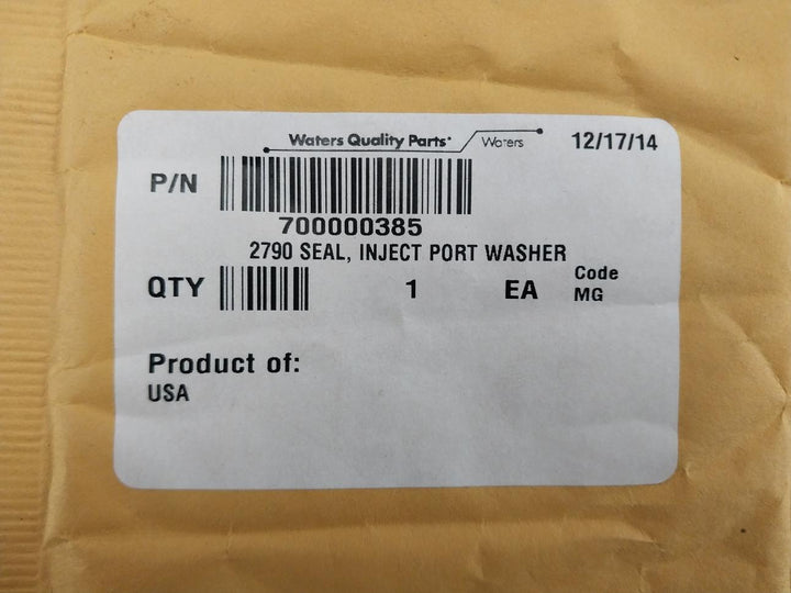 700000385 Waters Inject Port Seal Washer