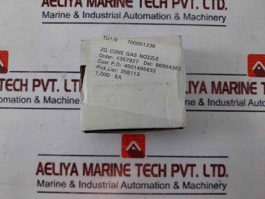 Waters 700001236 Zq Cone Gas Nozzle 4357927 1.000 Ea