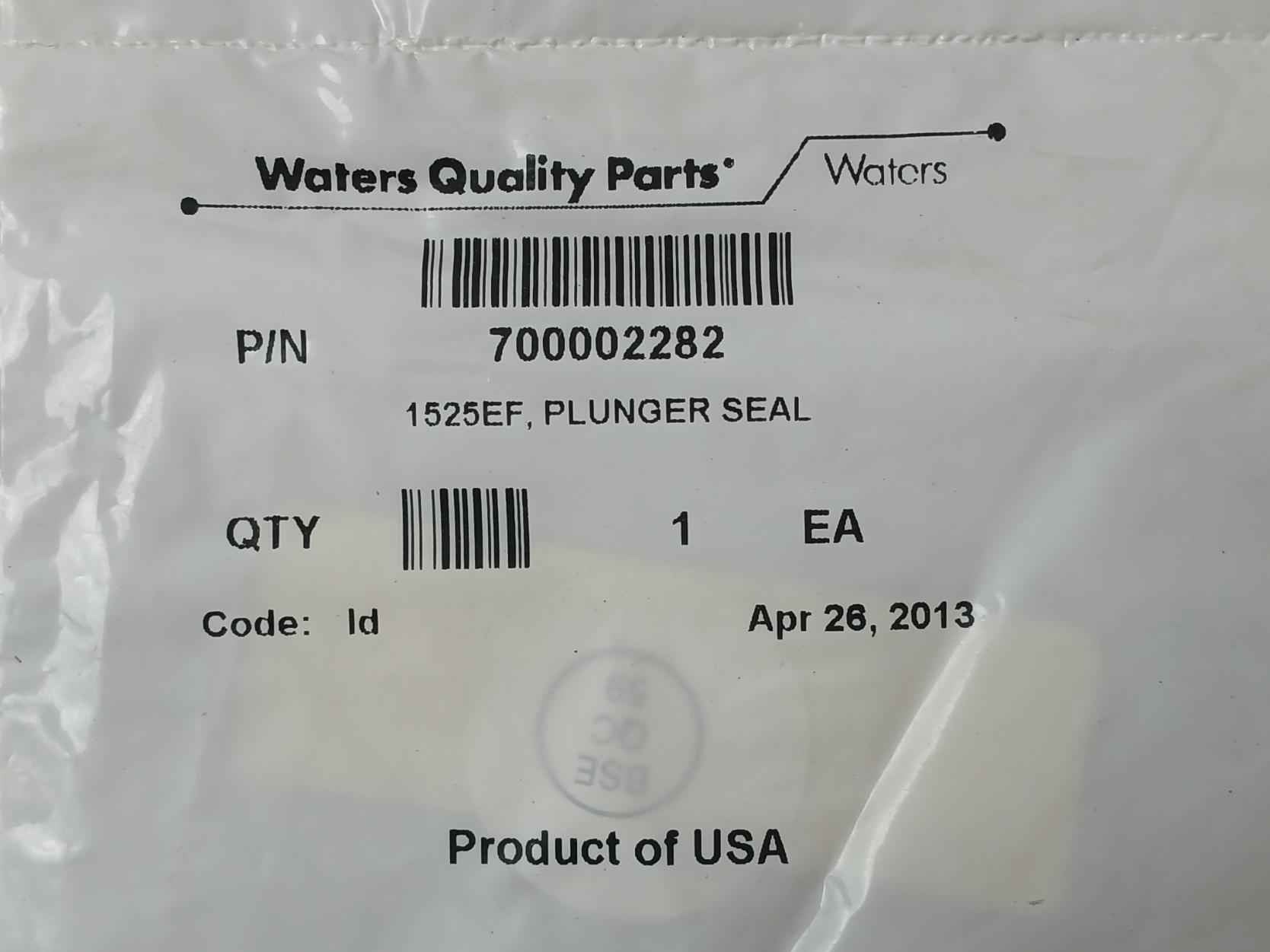 700002282 Waters 1525Ef Plunger Seal With New Condition