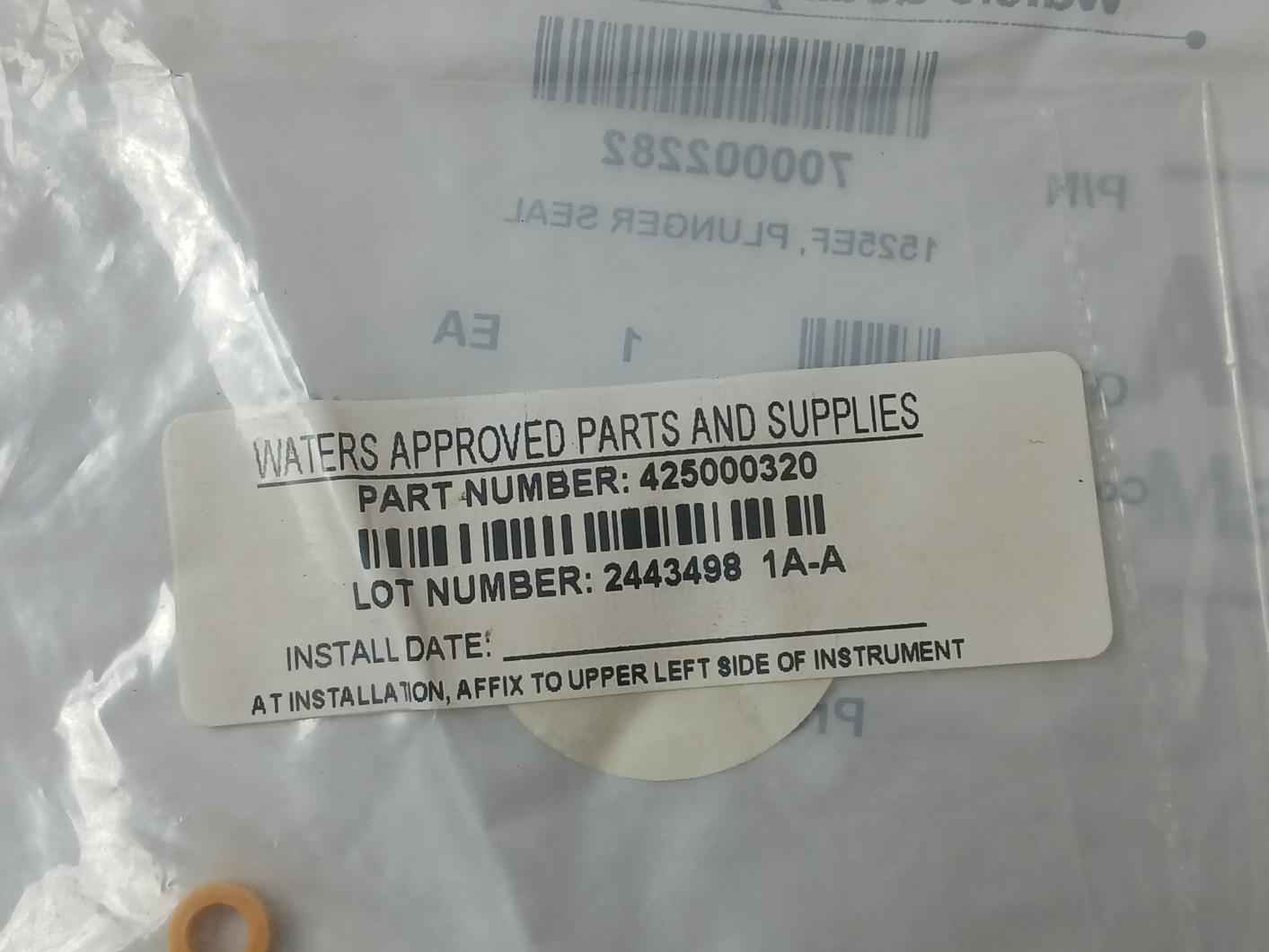 700002282 Waters 1525Ef Plunger Seal With New Condition