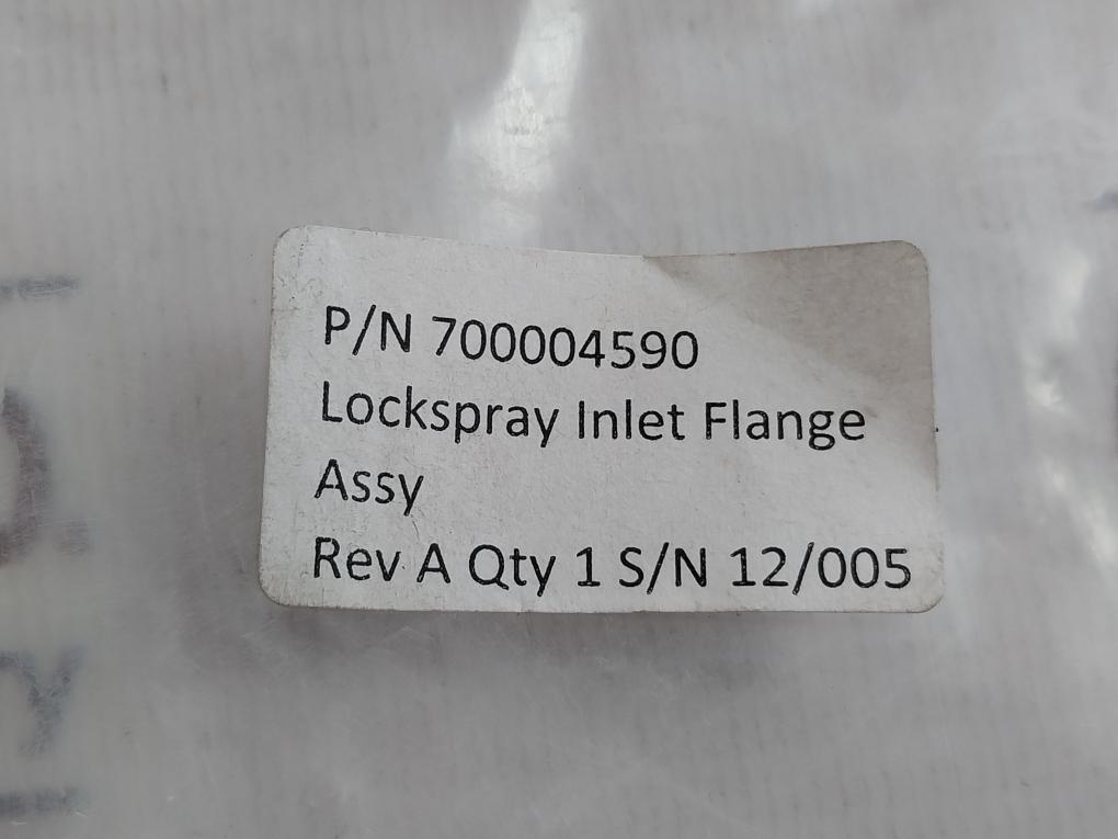 700004590 Lockspray Inlet Flange Rev A